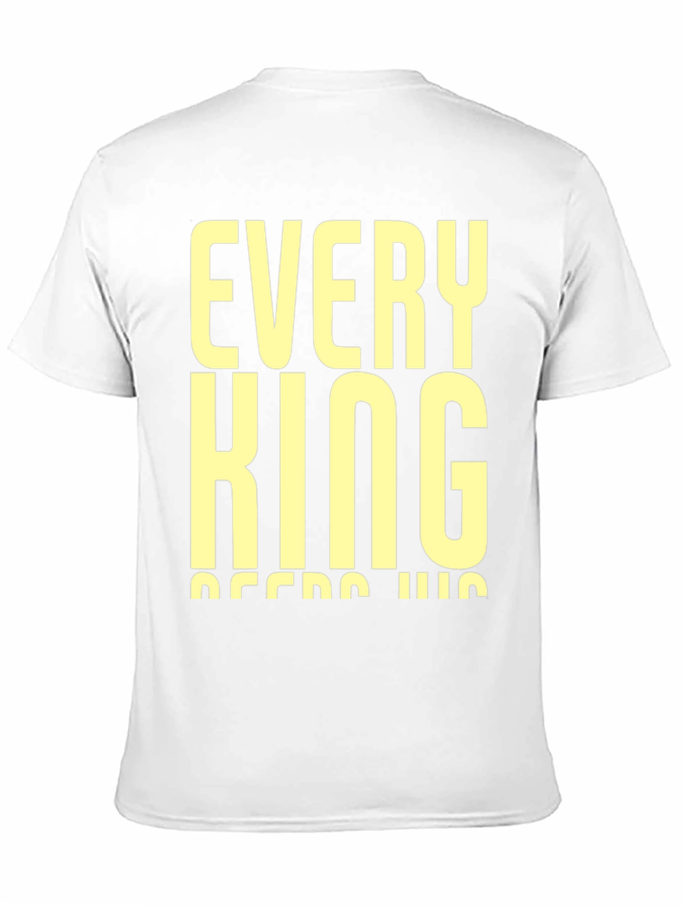 Every King Needs His Queen Black T-Shirt