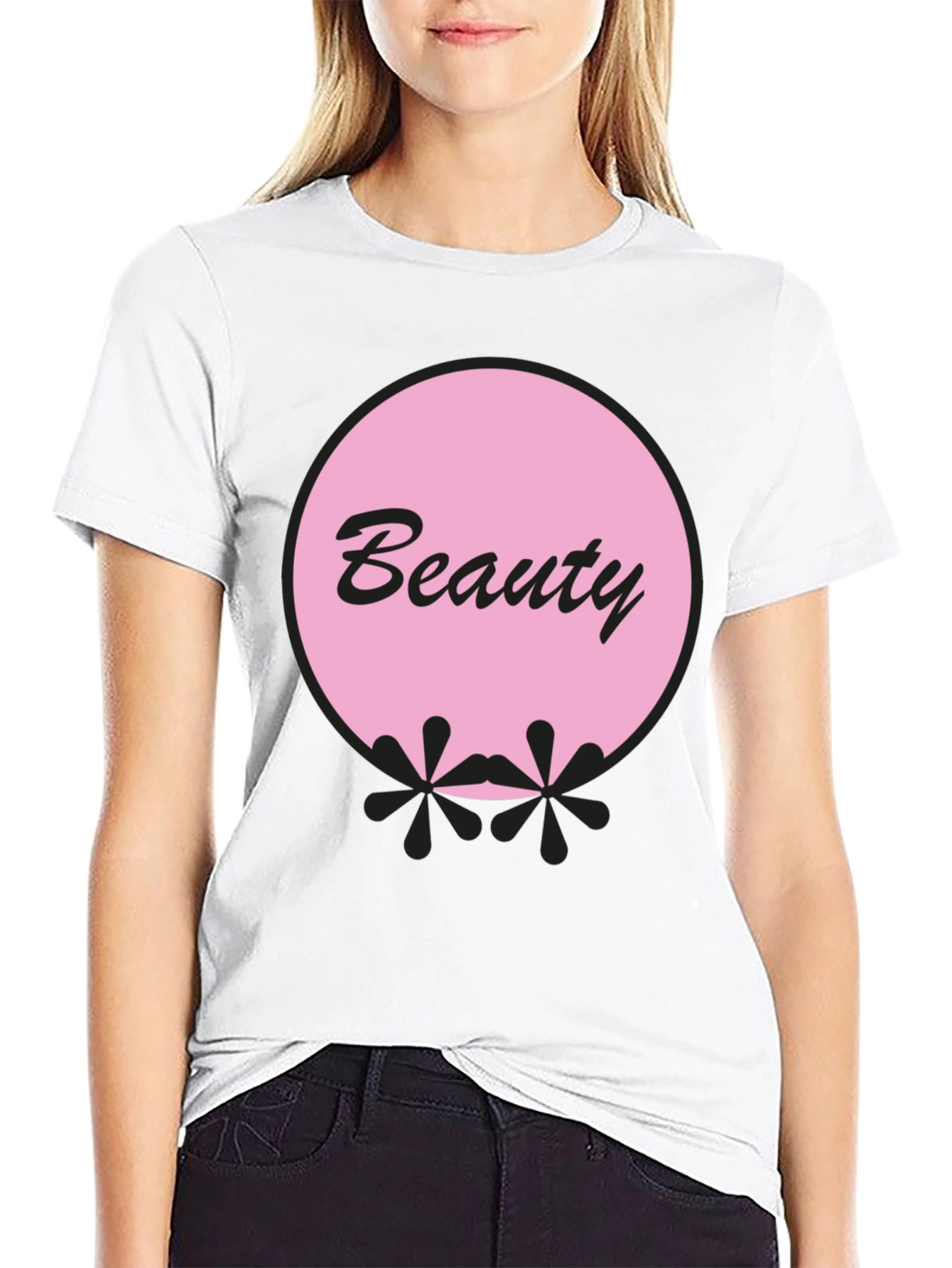 Beauty Graphic Black T-Shirt