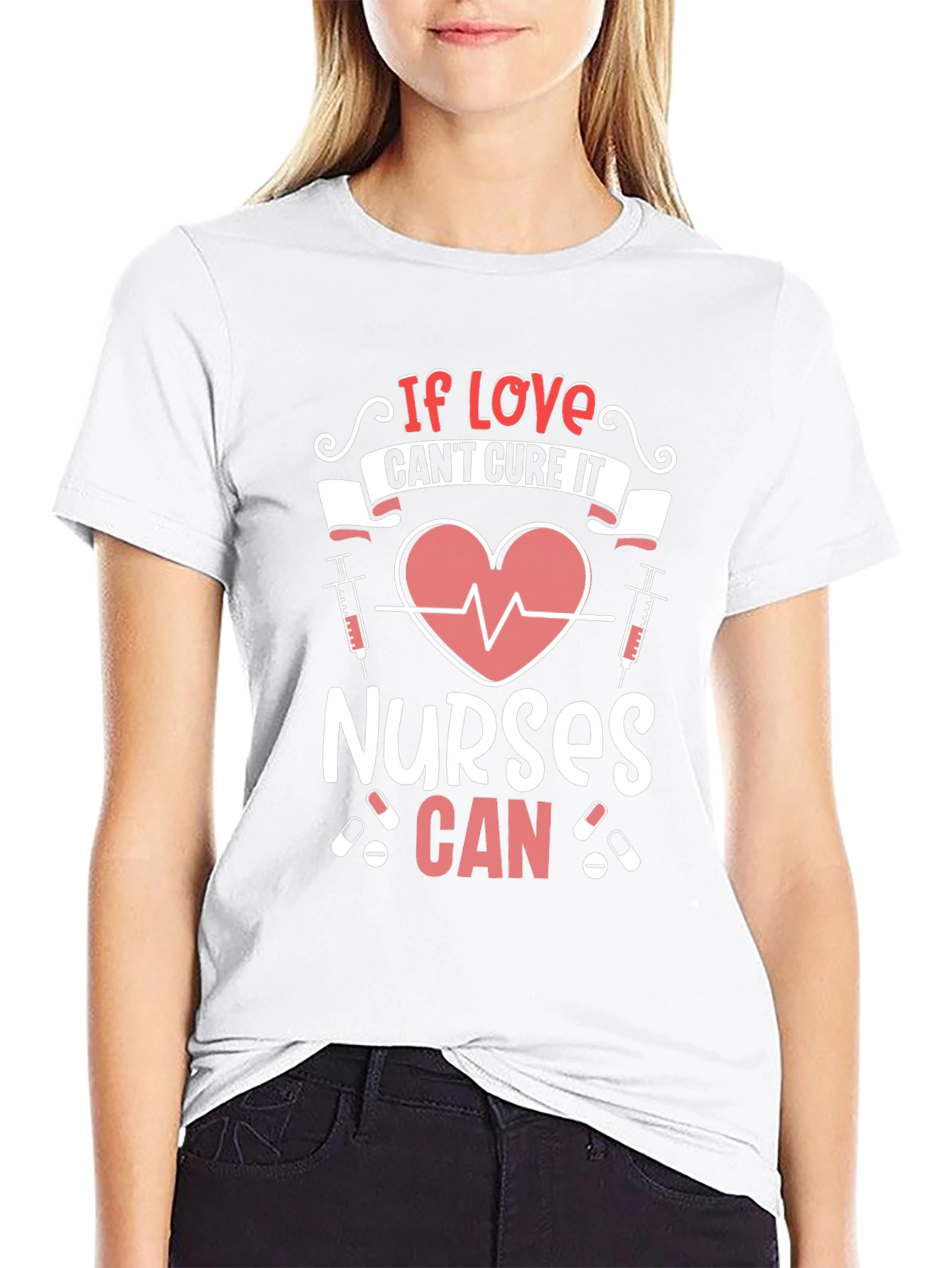 Nurses Can Cure Graphic Tee