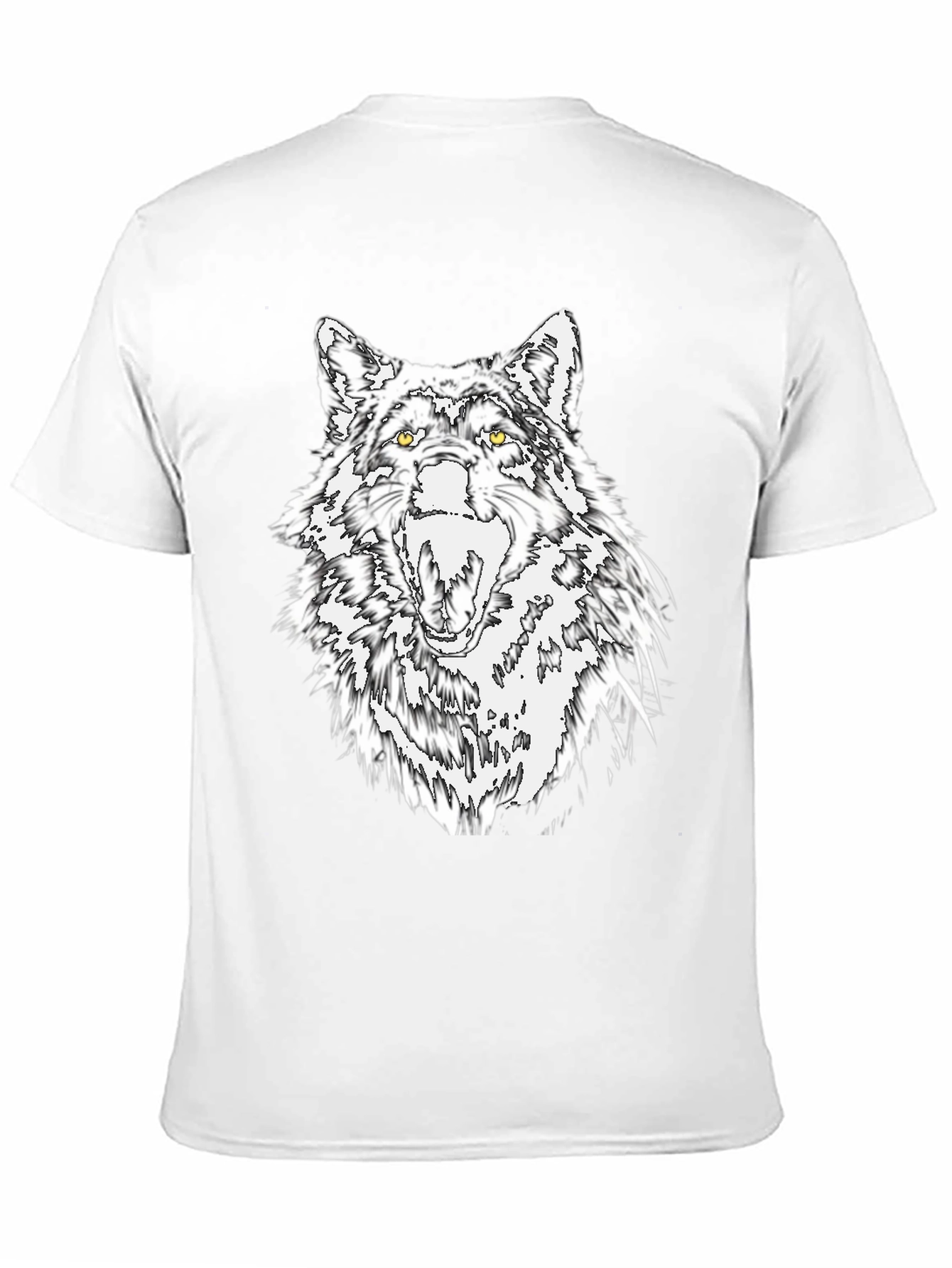 Wolf Graphic Tee - Fierce & Stylish