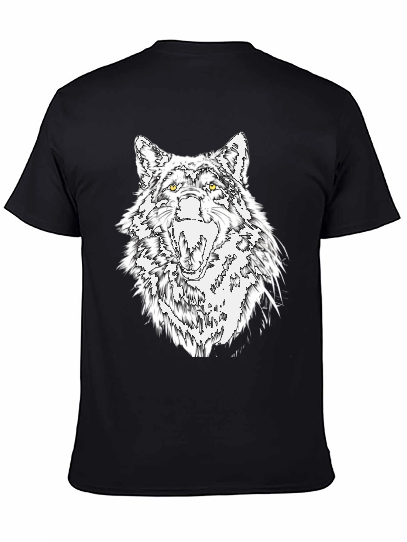 Wolf Graphic Tee - Fierce & Stylish