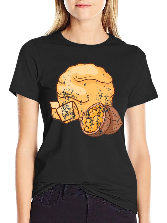 Walnut Graphic Tee - Black Casual Shirt