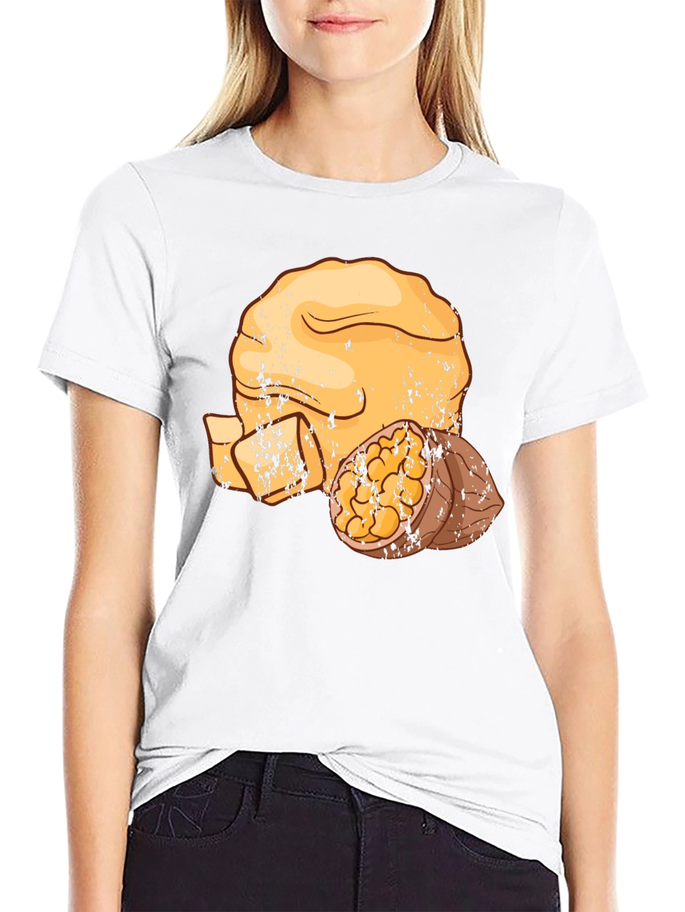 Walnut Graphic Tee - Black Casual Shirt