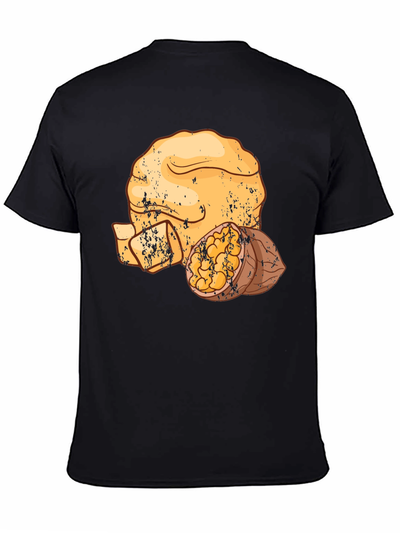 Walnut Graphic Tee - Black Casual Shirt