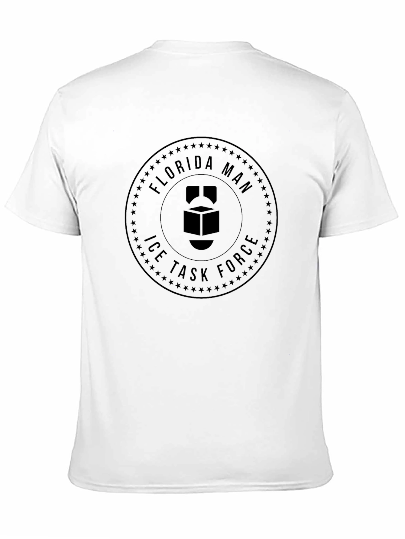 Florida Man Ice Task Force Black T-Shirt