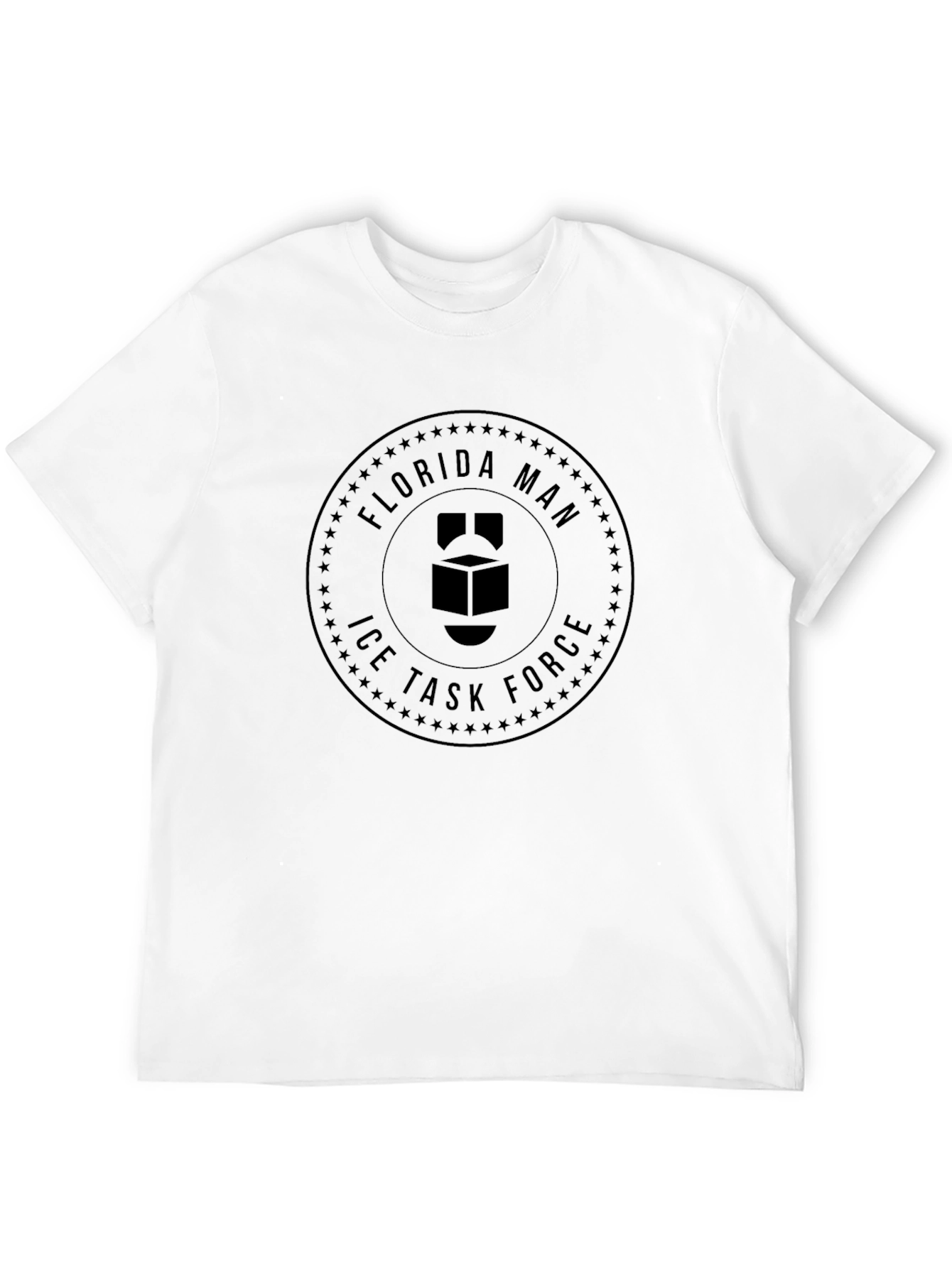 Florida Man Ice Task Force Black T-Shirt
