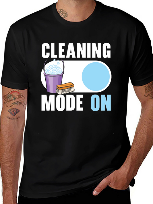 Cleaning Mode ON Graphic Tee