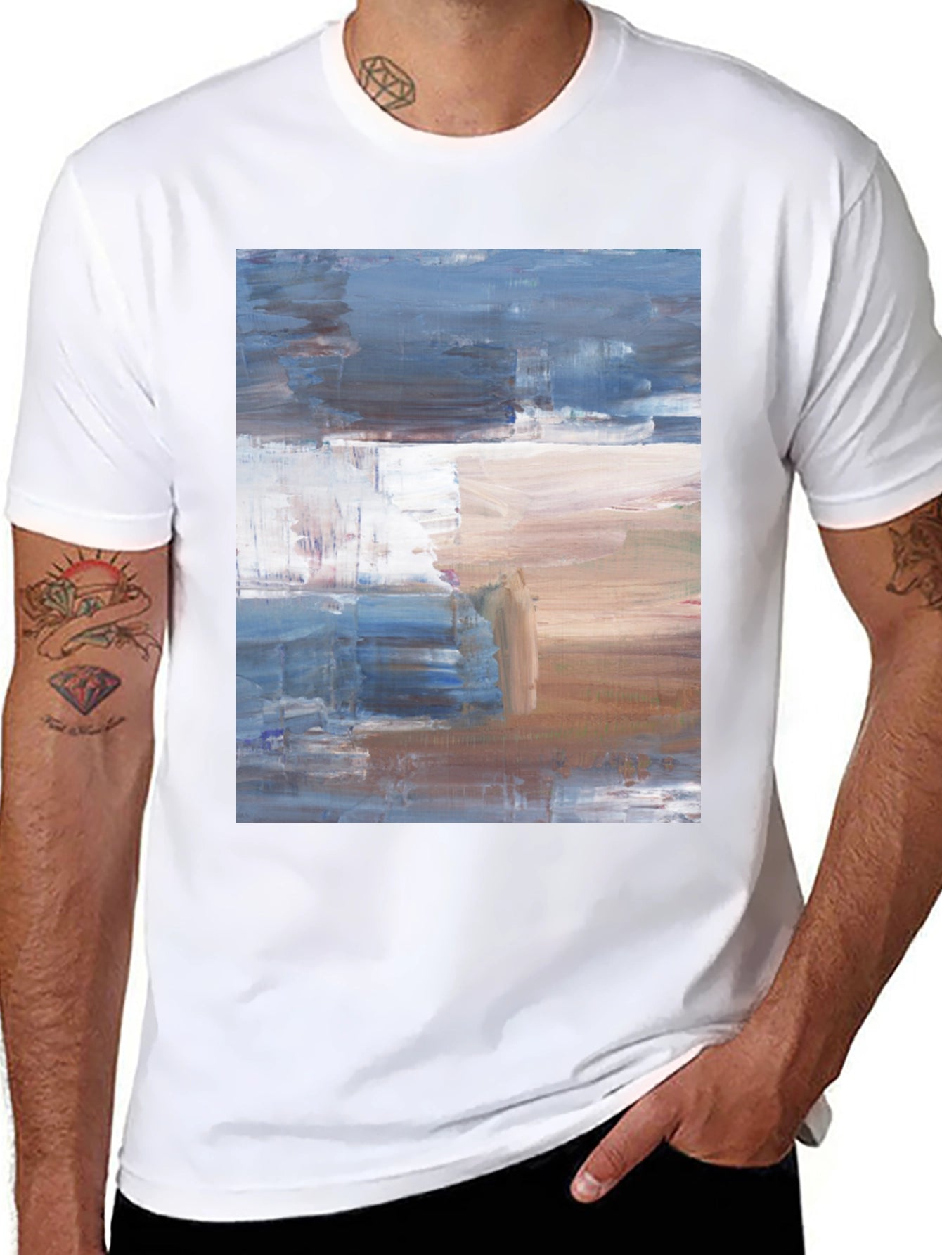 Abstract Art Graphic Tee
