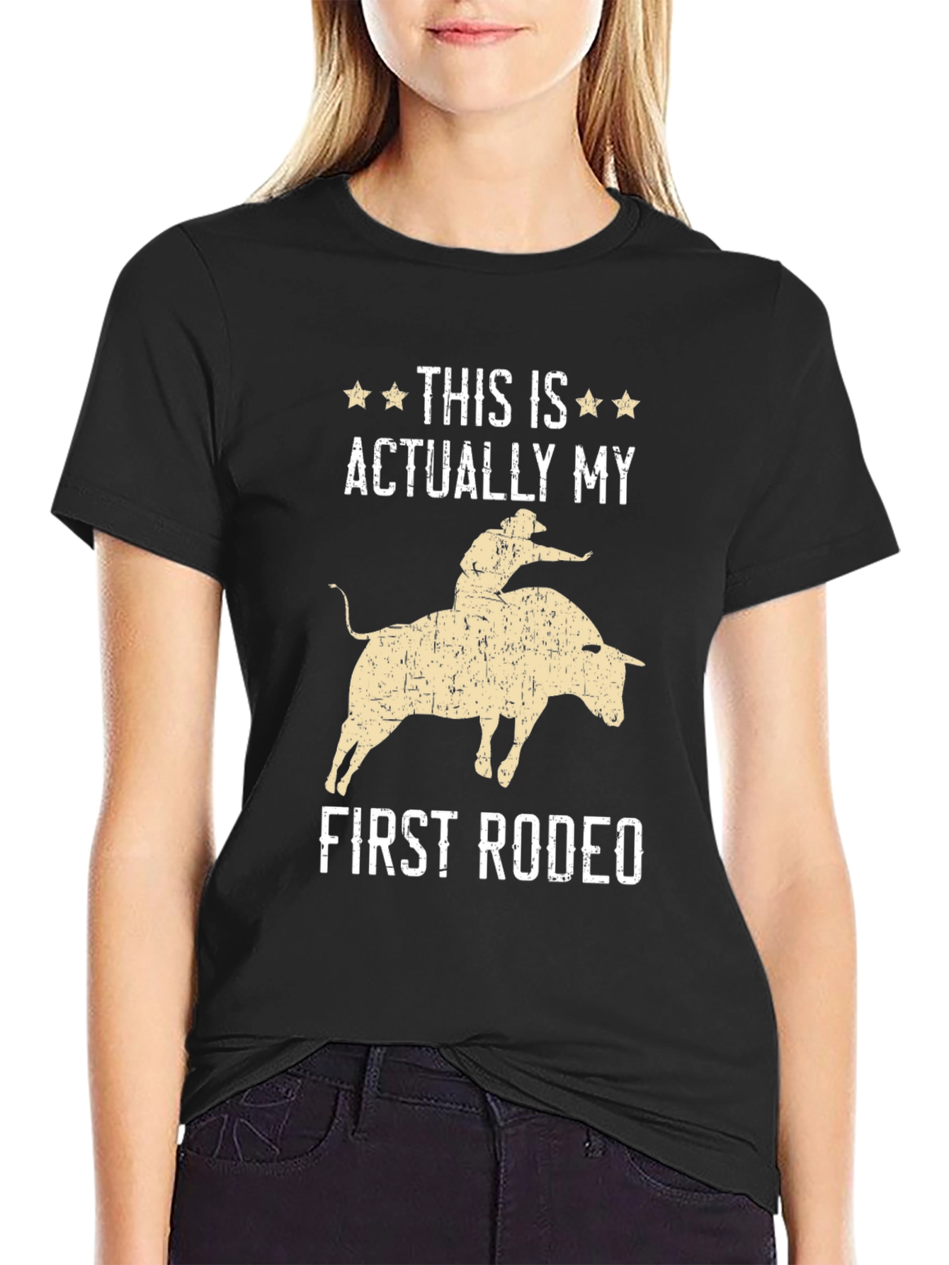 This is Actually My First Rodeo Graphic T-Shirt
