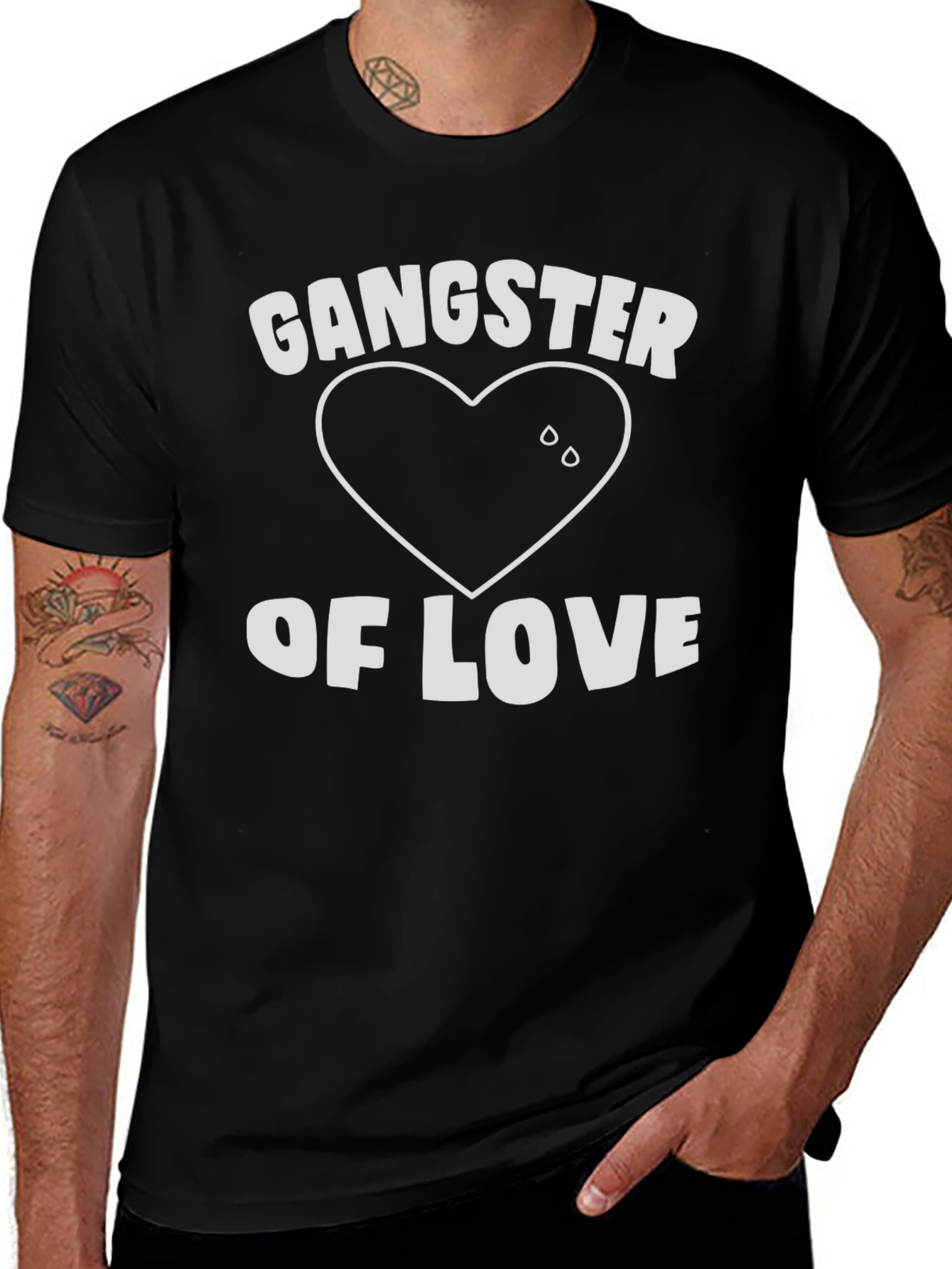 Gangster of Love Black T-Shirt