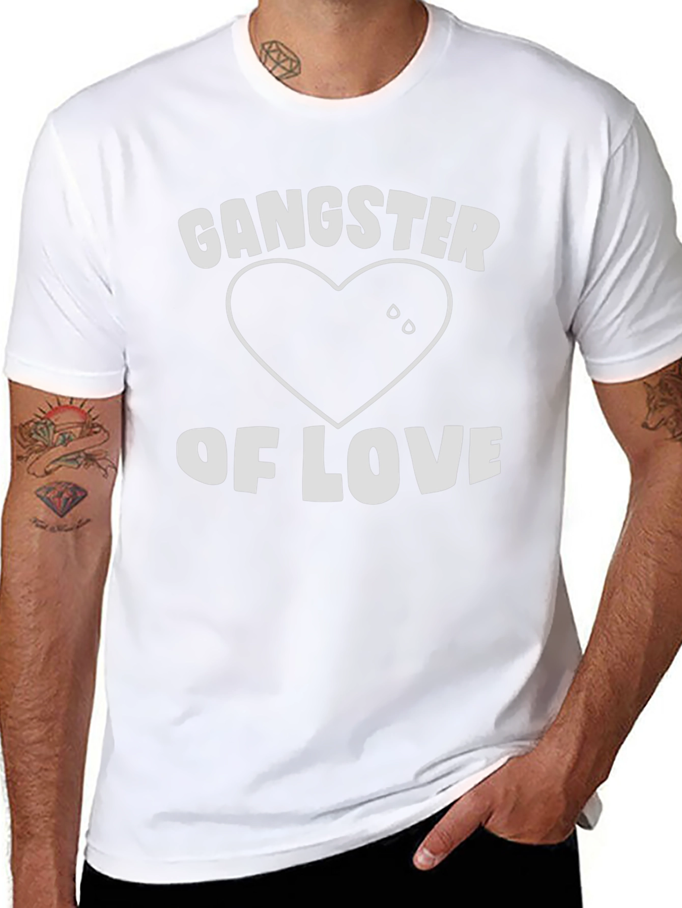 Gangster of Love Black T-Shirt