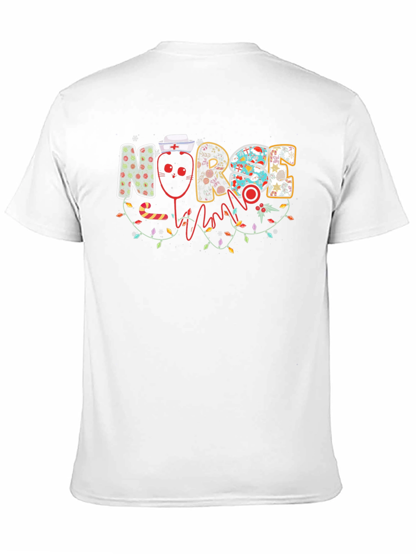 Festive Christmas Nurse T-Shirt