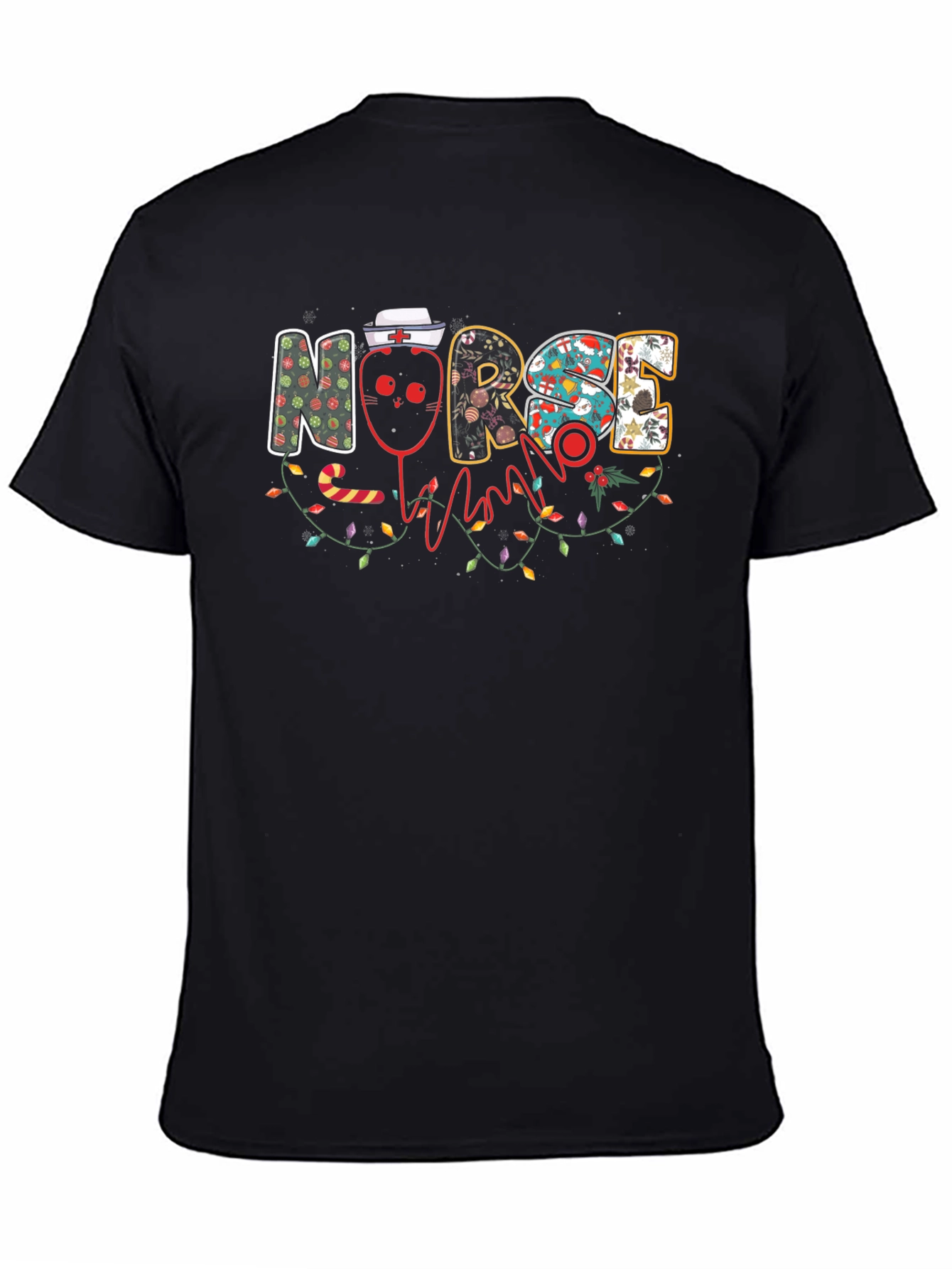 Festive Christmas Nurse T-Shirt