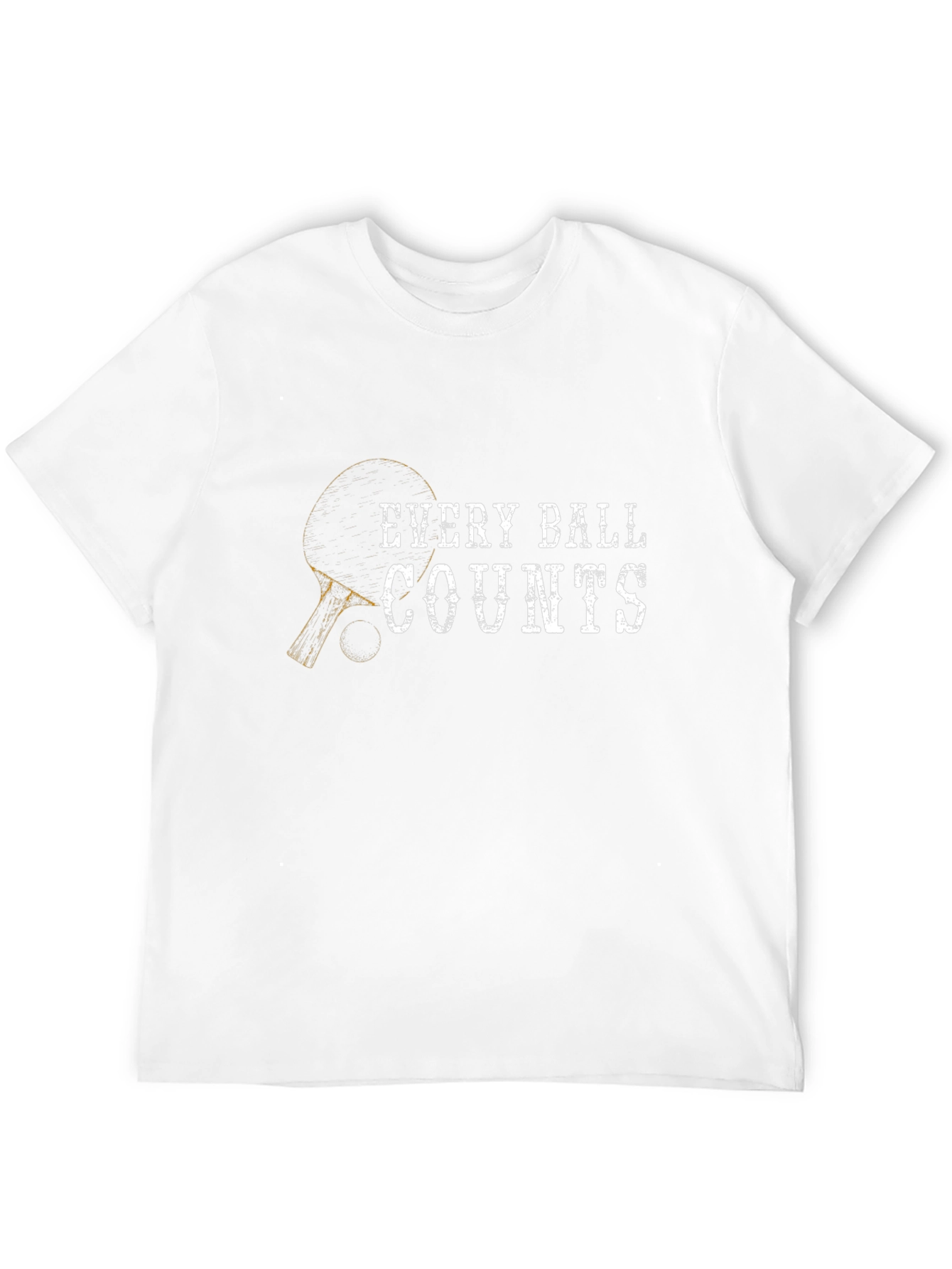 Every Ball Counts Ping Pong T-Shirt