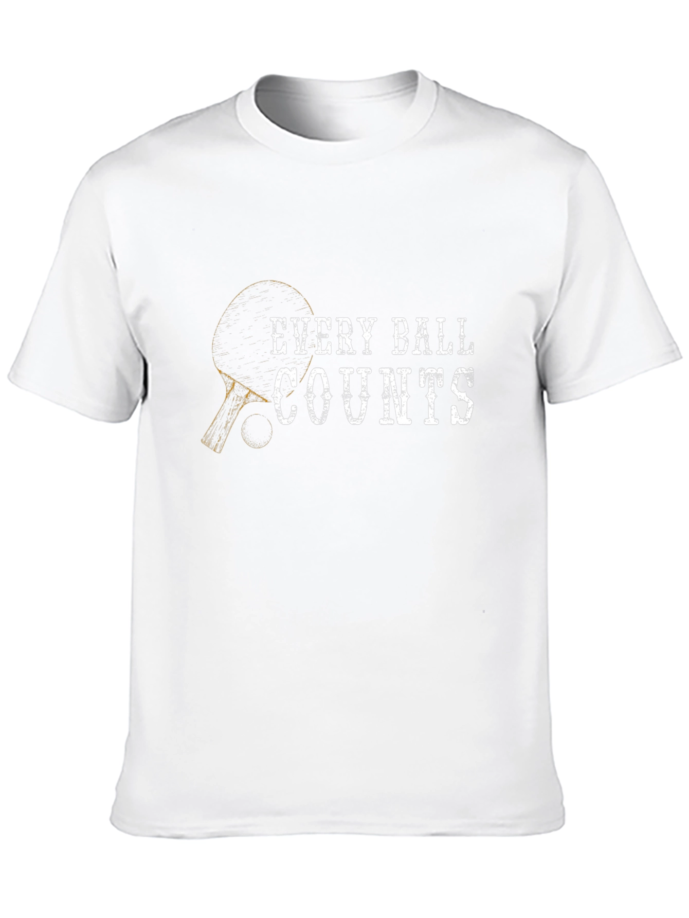 Every Ball Counts Ping Pong T-Shirt