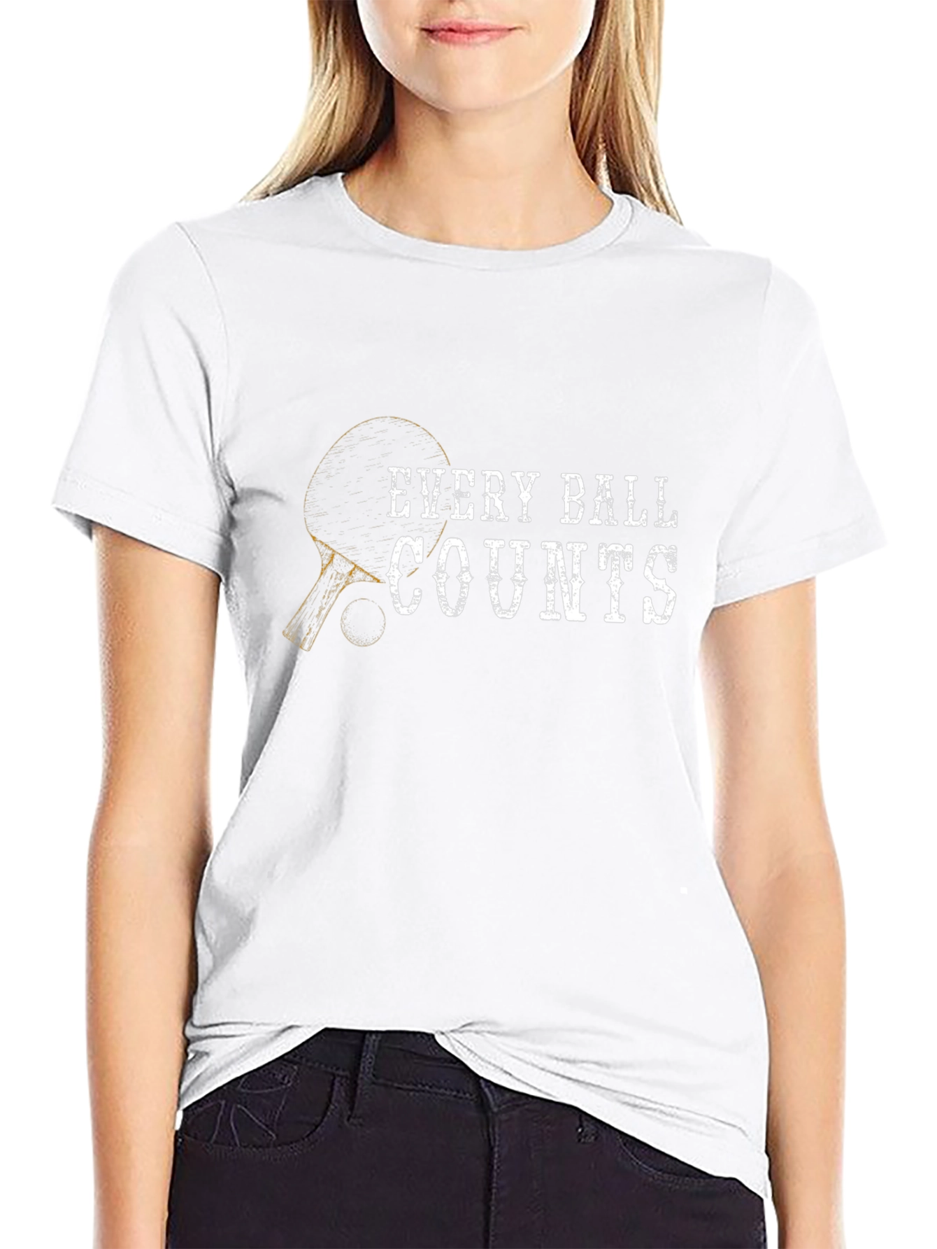 Every Ball Counts Ping Pong T-Shirt