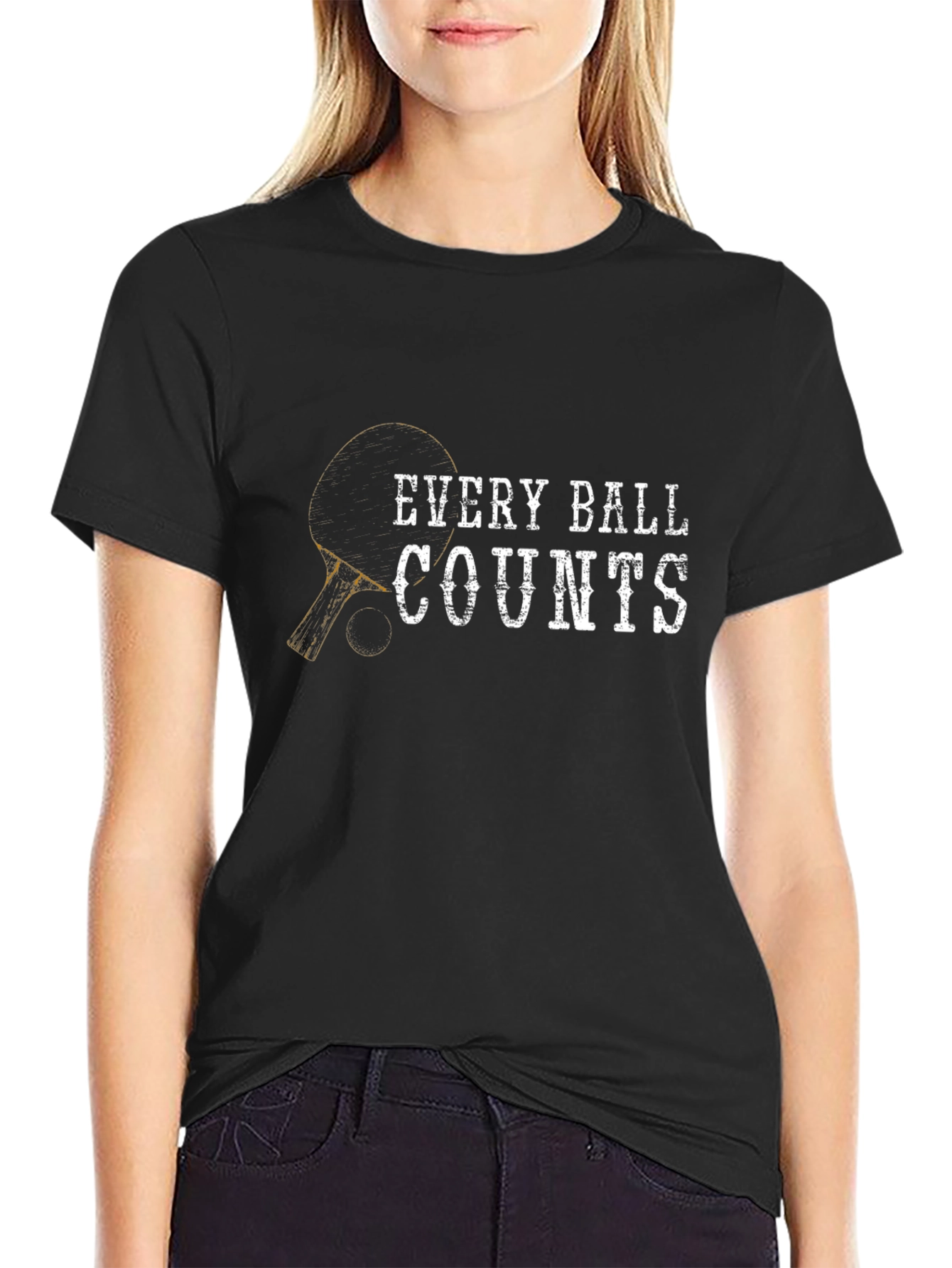Every Ball Counts Ping Pong T-Shirt
