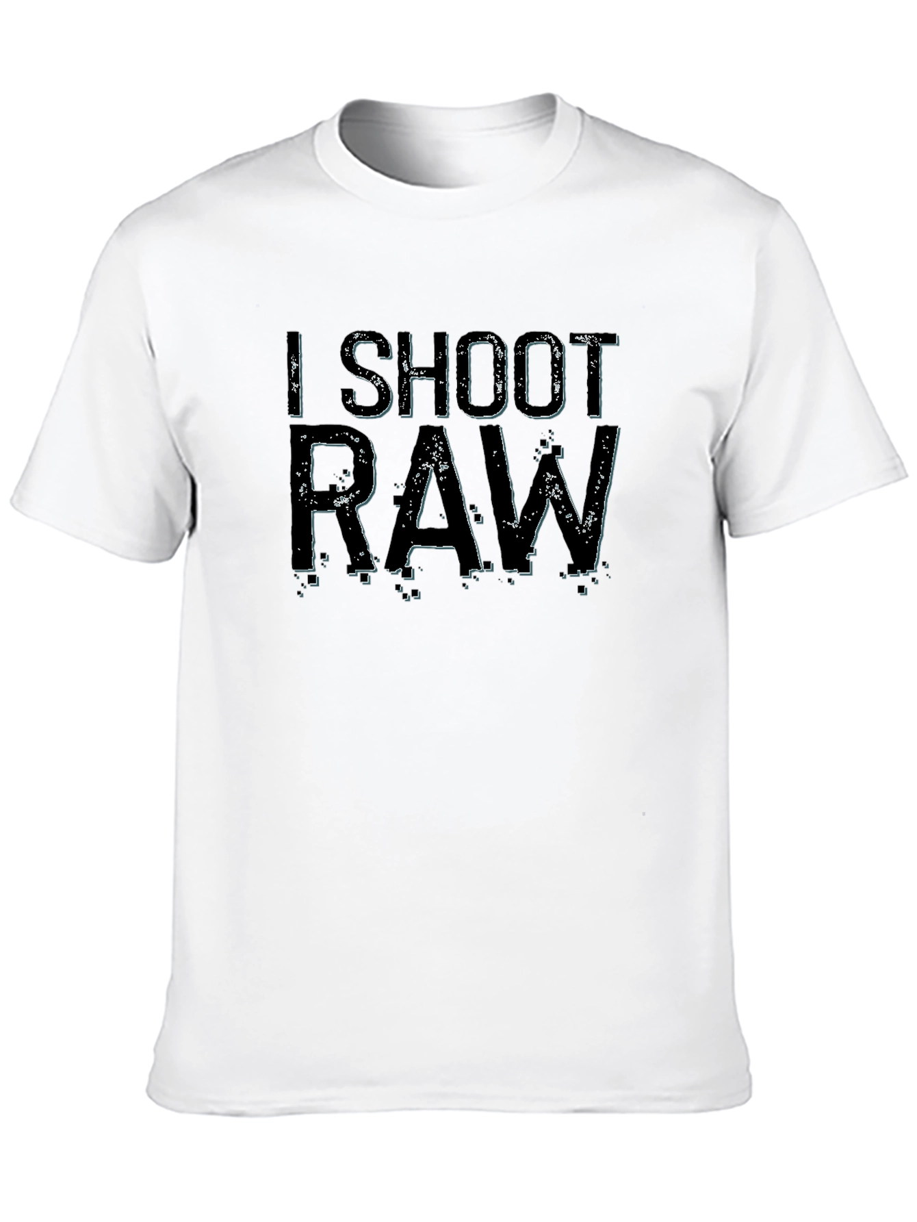 I Shoot RAW Graphic Tee - Photography Enthusiast T-Shirt