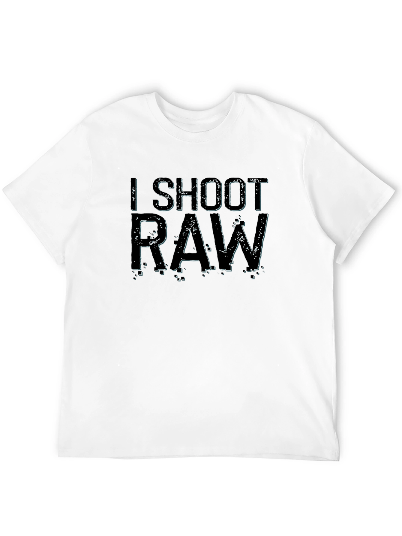 I Shoot RAW Graphic Tee - Photography Enthusiast T-Shirt