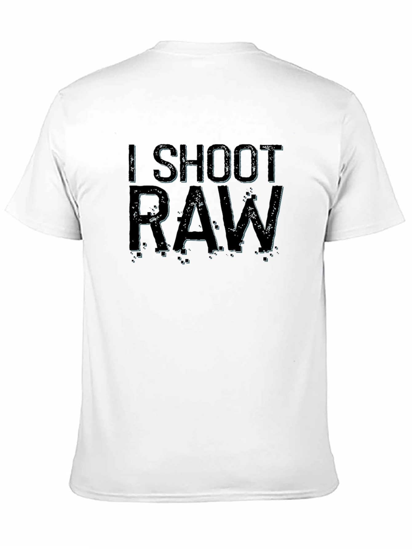 I Shoot RAW Graphic Tee - Photography Enthusiast T-Shirt