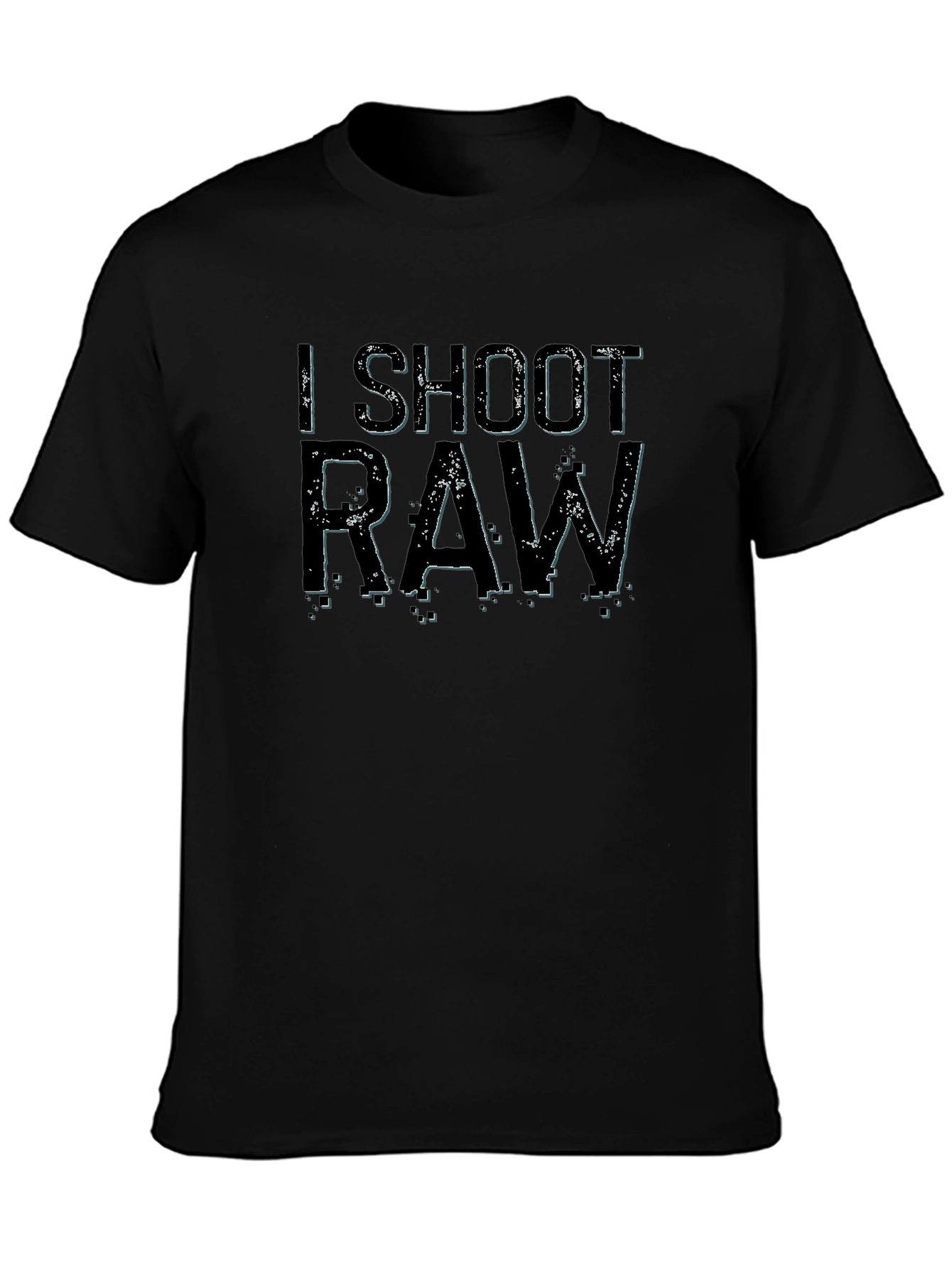 I Shoot RAW Graphic Tee - Photography Enthusiast T-Shirt