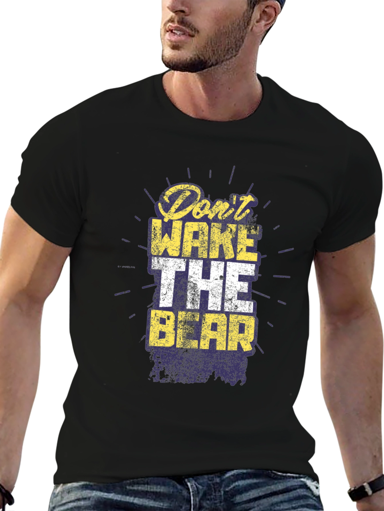 Dont Wake the Bear Graphic Tee