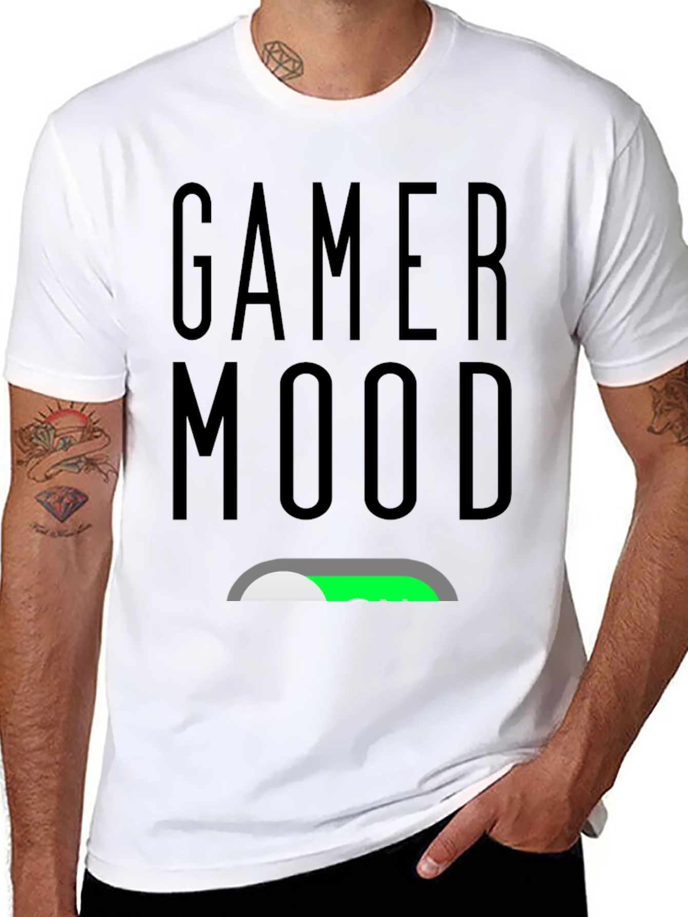 Gamer Mood On Black T-Shirt
