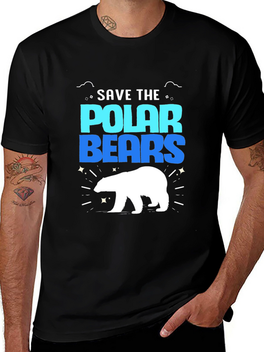Save the Polar Bears Graphic Tee
