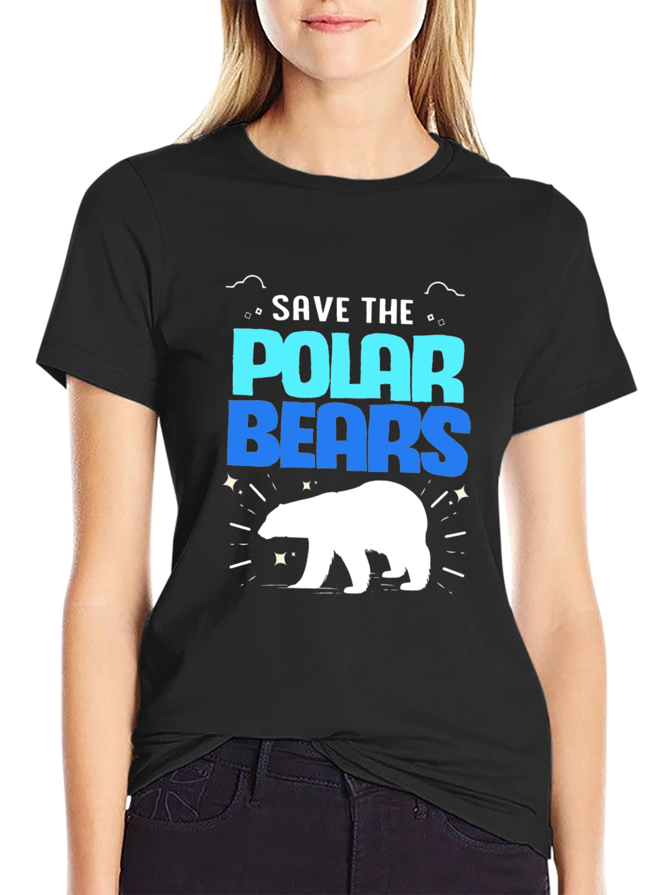 Save the Polar Bears Graphic Tee