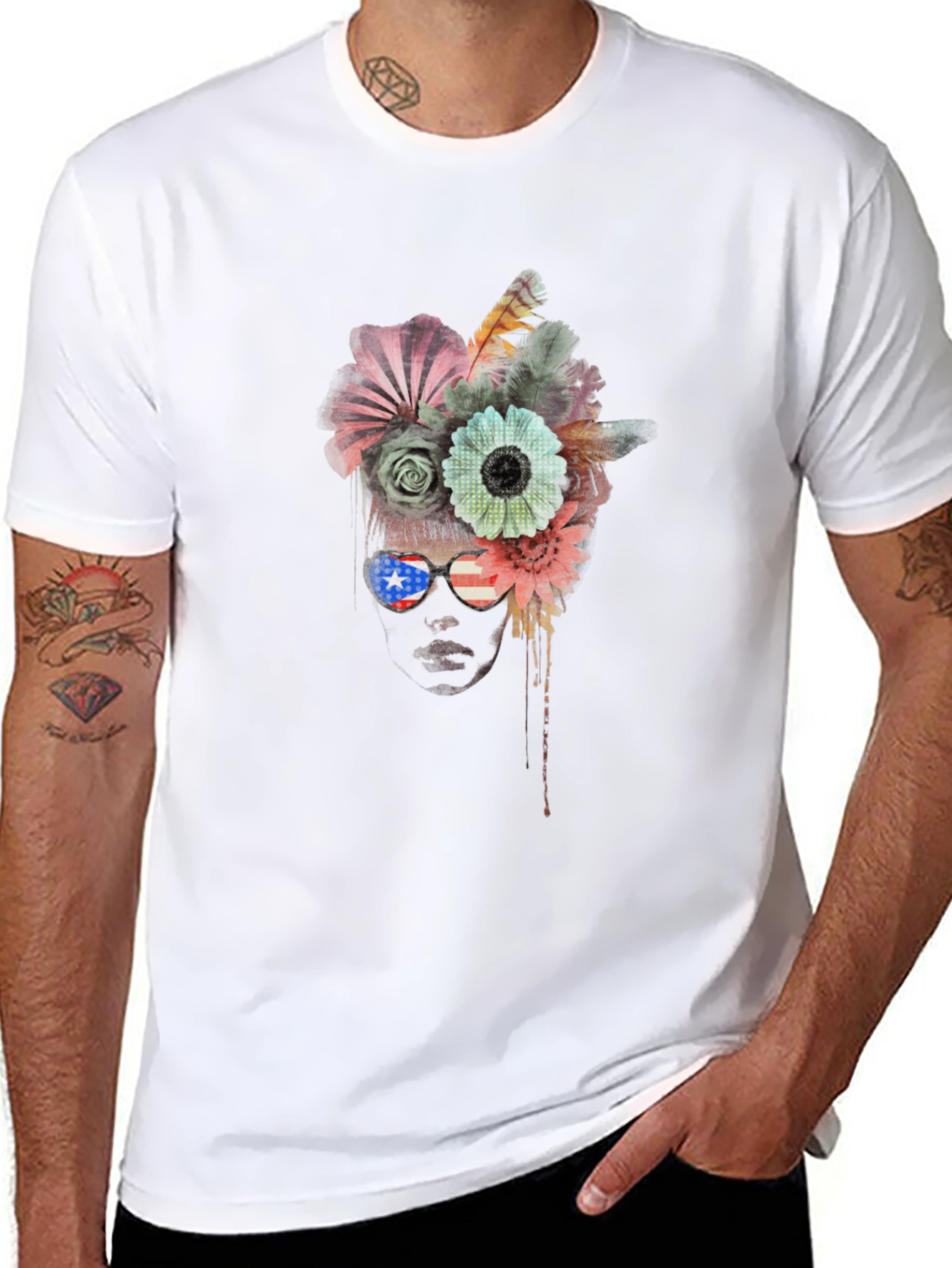Floral Puerto Rico T-Shirt