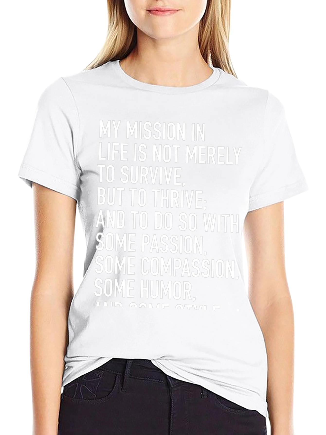 Mission In Life Motivational T-Shirt