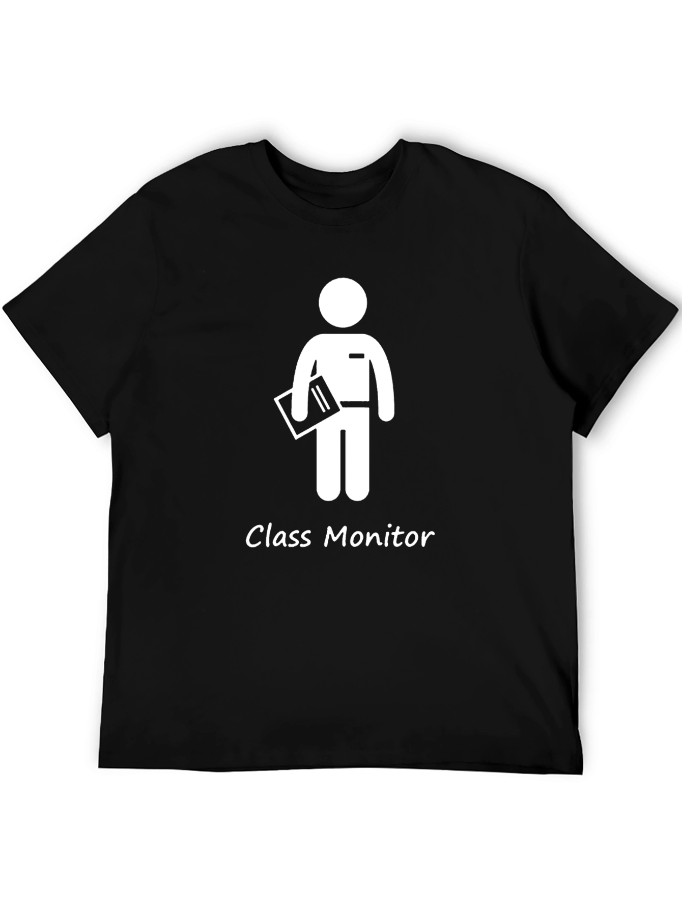 Class Monitor Graphic T-Shirt - Black