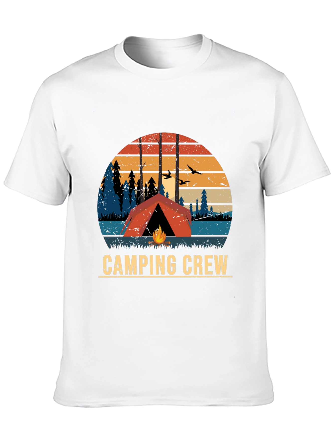 Camping Crew Graphic T-Shirt
