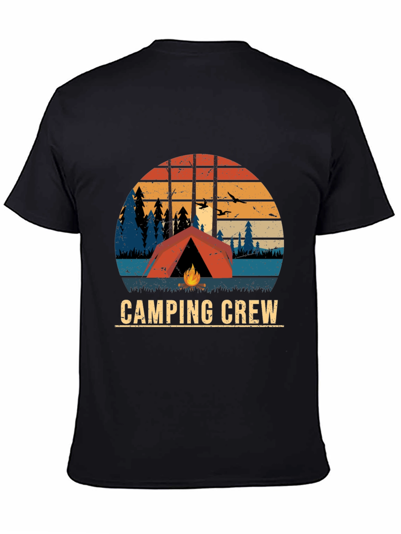 Camping Crew Graphic T-Shirt