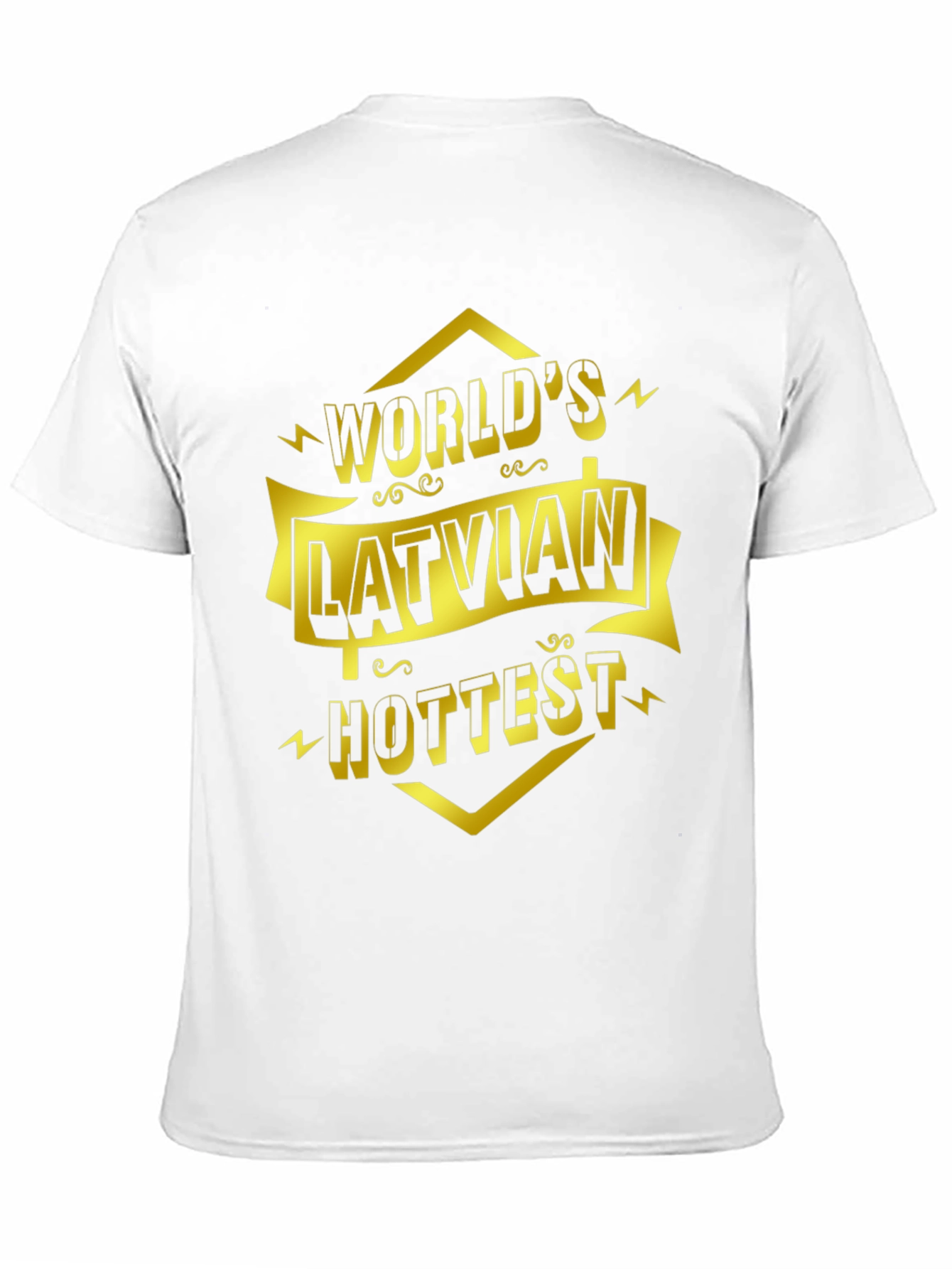 Worlds Hottest Latvian T-Shirt - Black