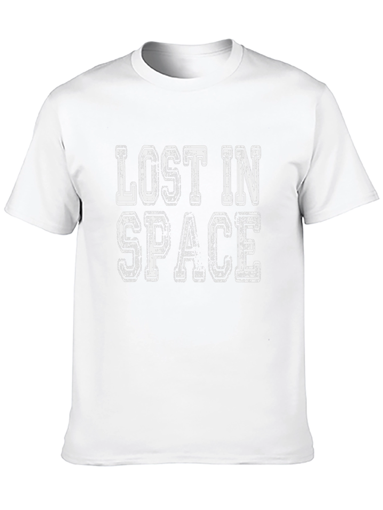 Lost in Space Black Graphic T-Shirt