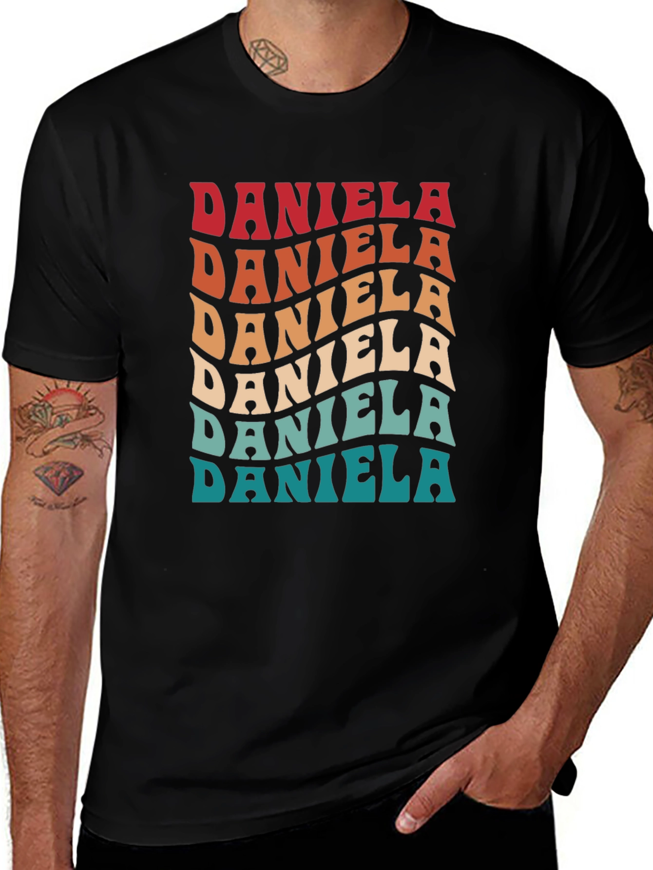 Daniela Retro Style Graphic T-Shirt