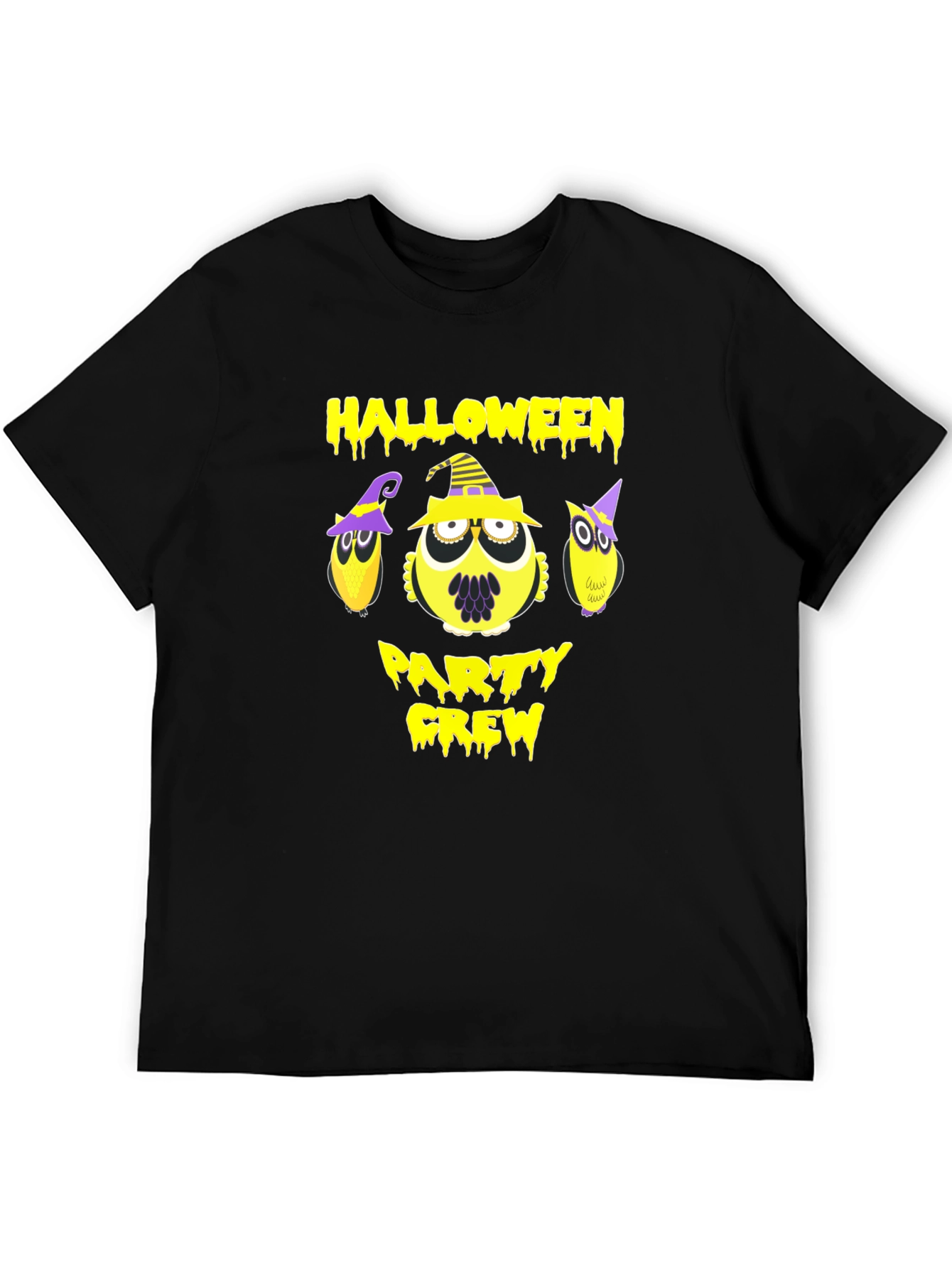 Halloween Party Crew Owl T-Shirt