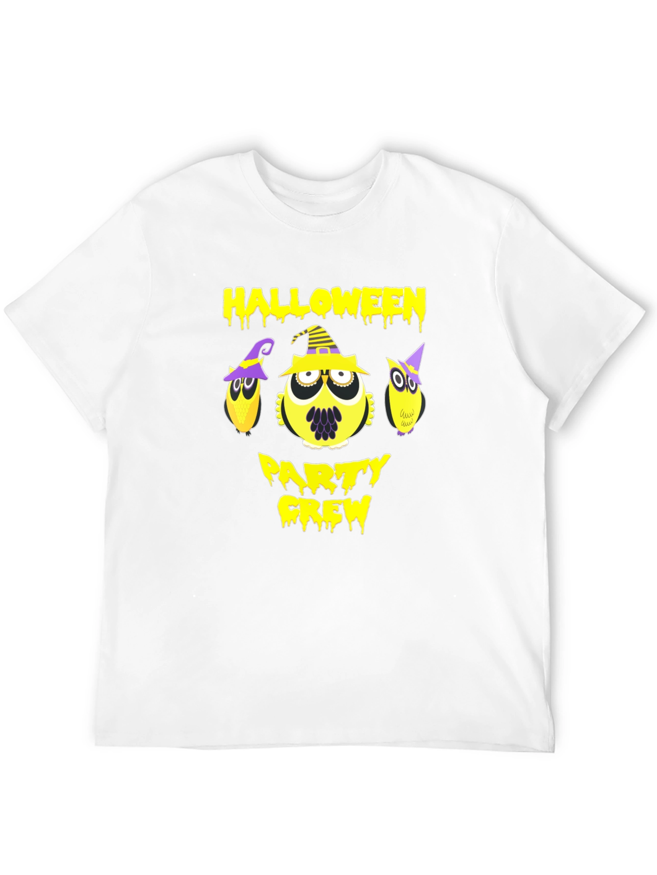 Halloween Party Crew Owl T-Shirt
