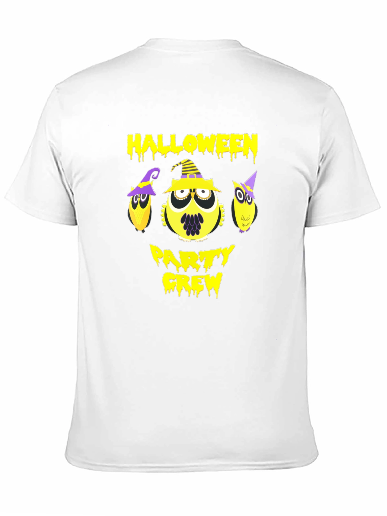 Halloween Party Crew Owl T-Shirt