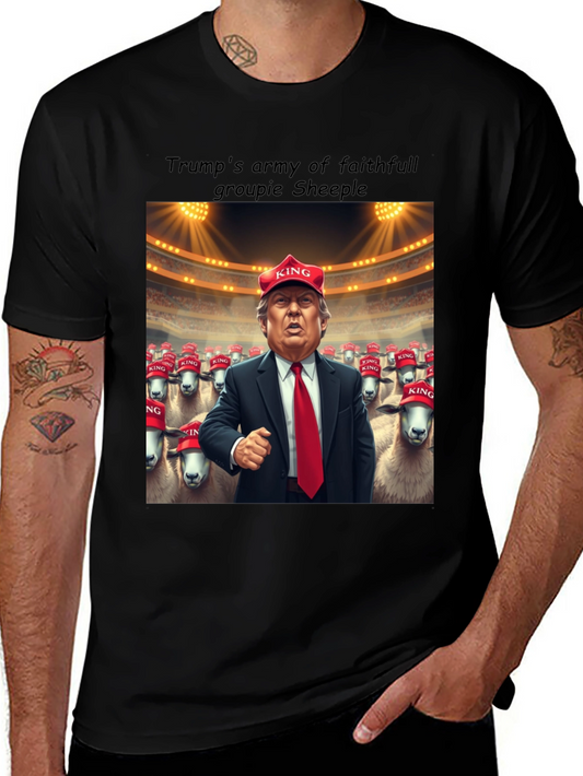 Trump Army Sheeple Graphic T-Shirt