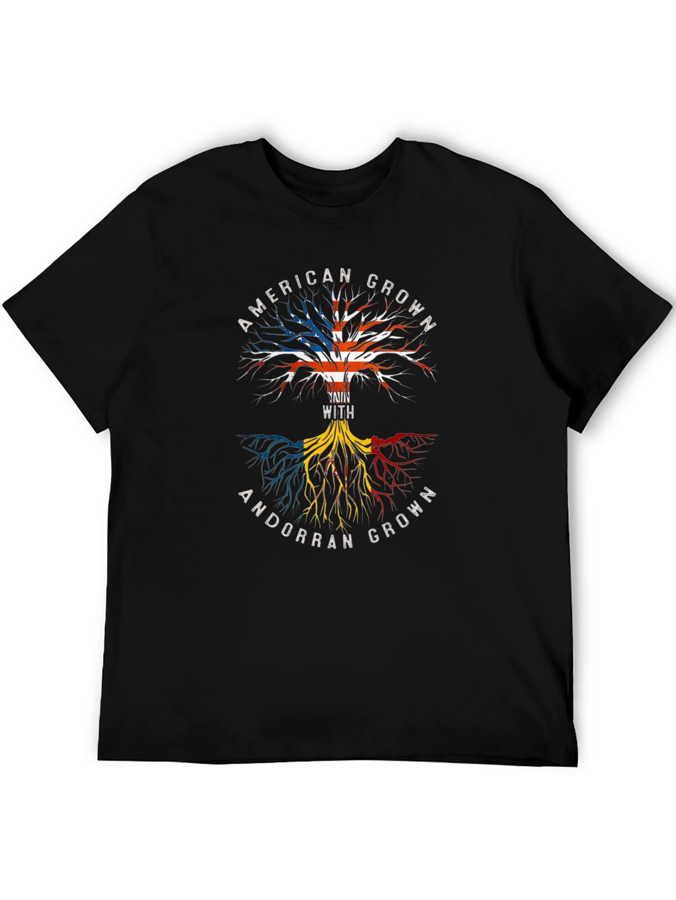American Grown with Andorran Roots T-Shirt
