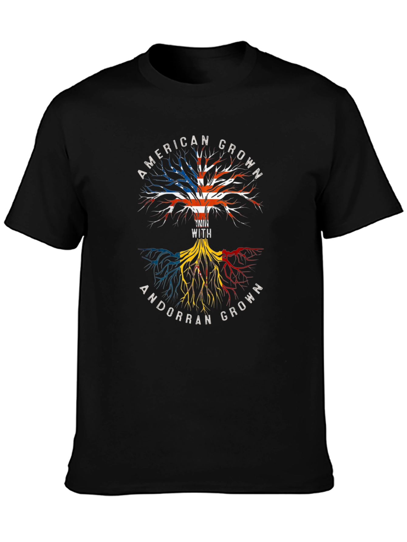 American Grown with Andorran Roots T-Shirt