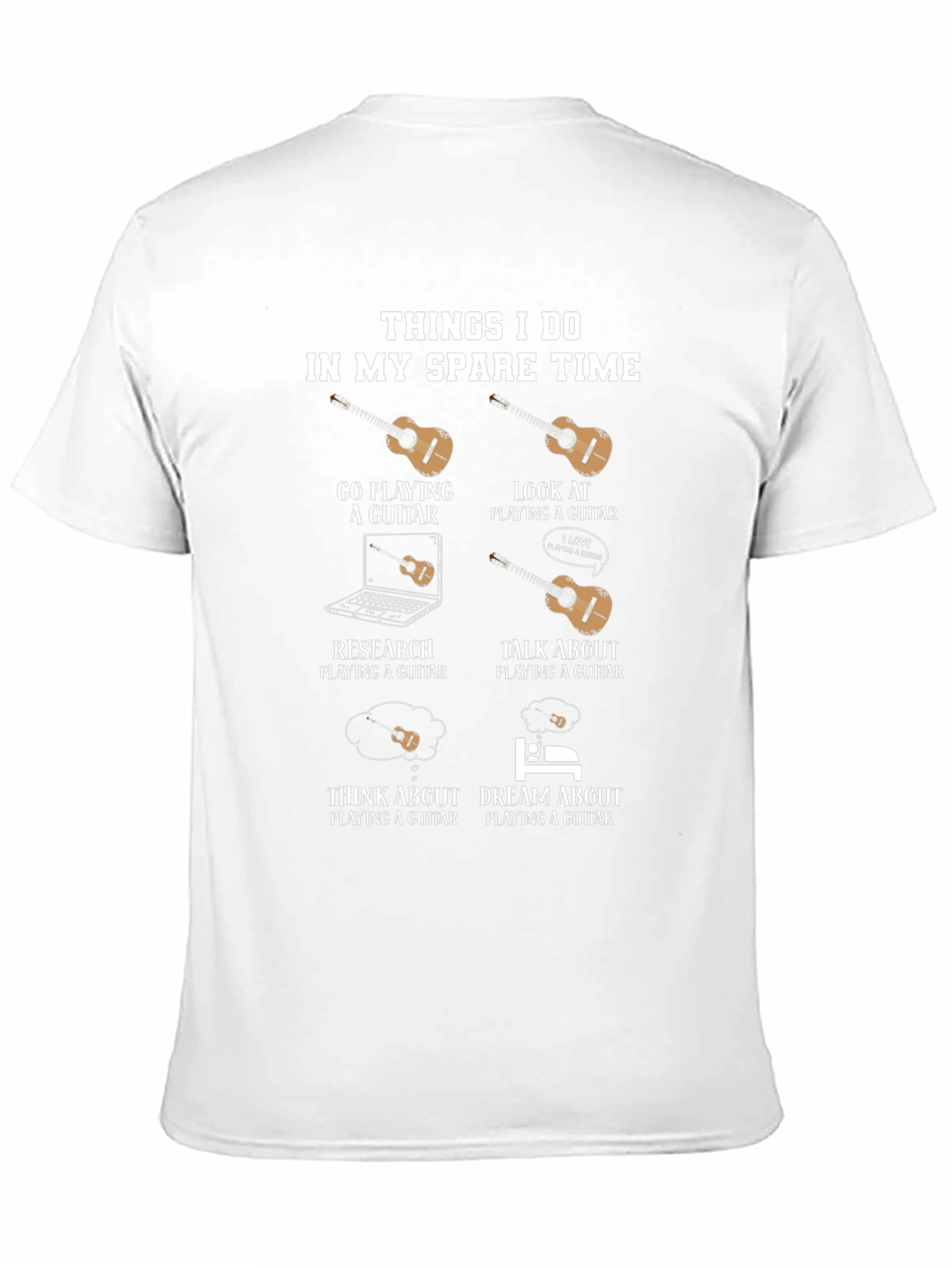 Guitar Player Hobby T-Shirt - Spare Time Activities