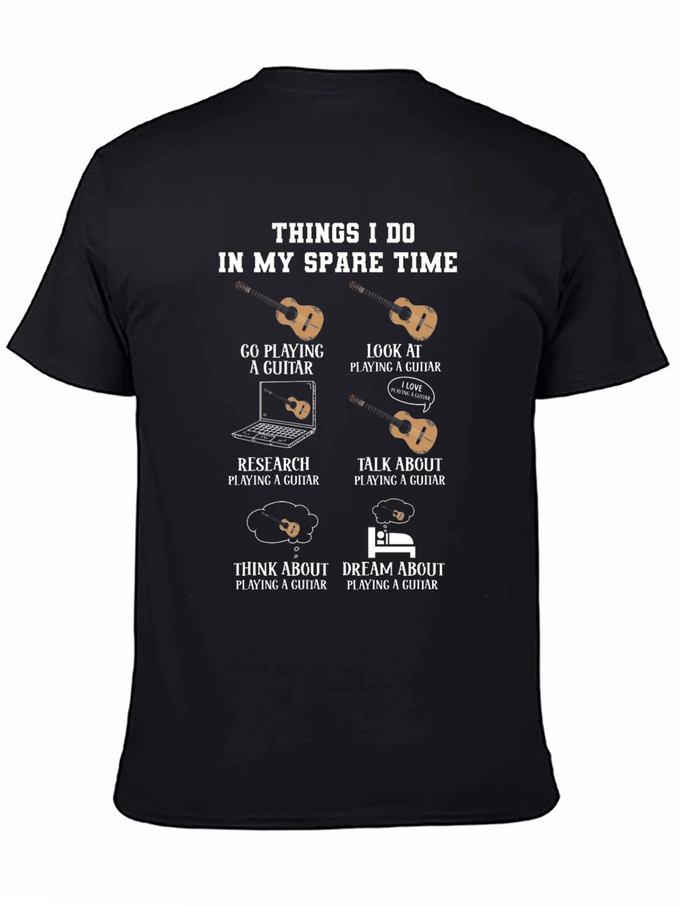 Guitar Player Hobby T-Shirt - Spare Time Activities