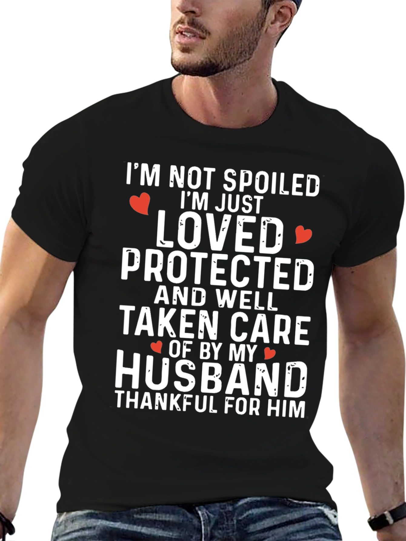 Loved & Protected Husband T-Shirt