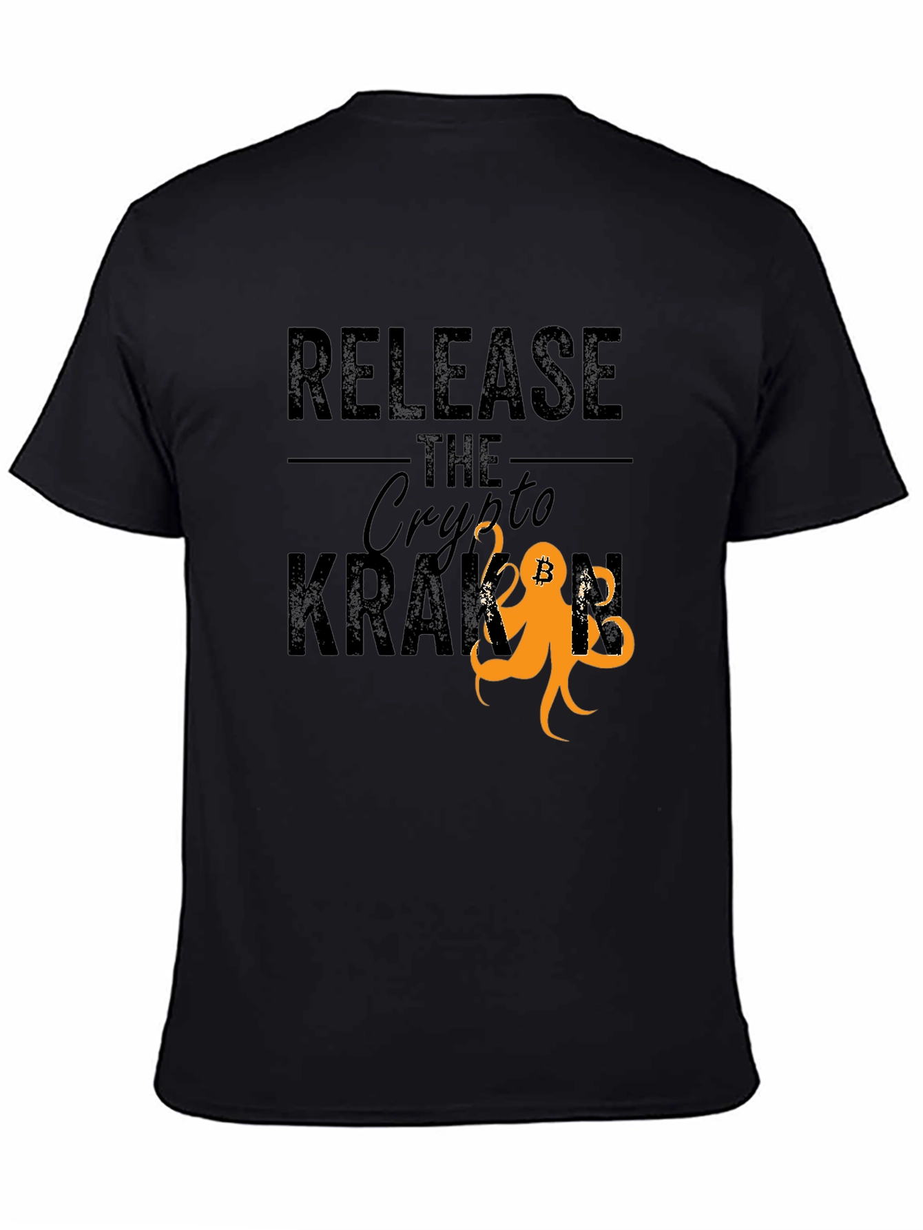 Release The Crypto Kraken Bitcoin T-Shirt
