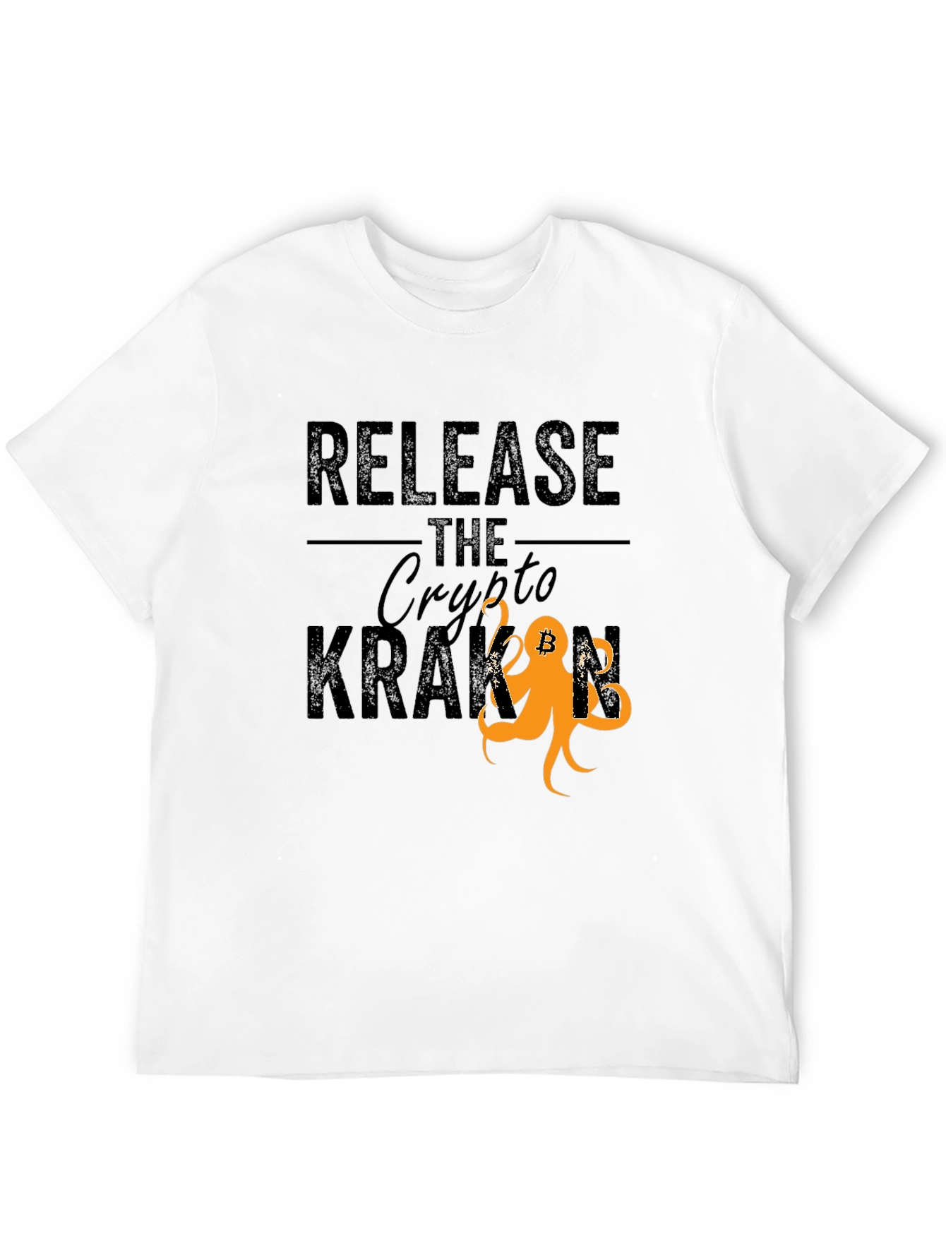 Release The Crypto Kraken Bitcoin T-Shirt