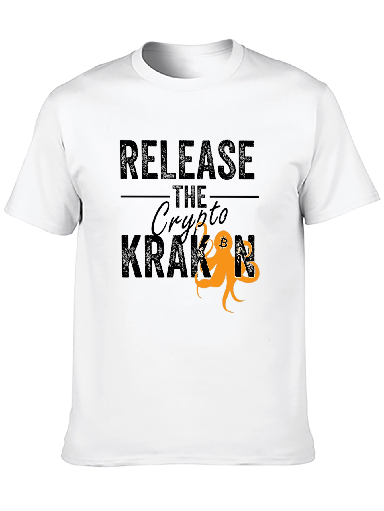 Release The Crypto Kraken Bitcoin T-Shirt