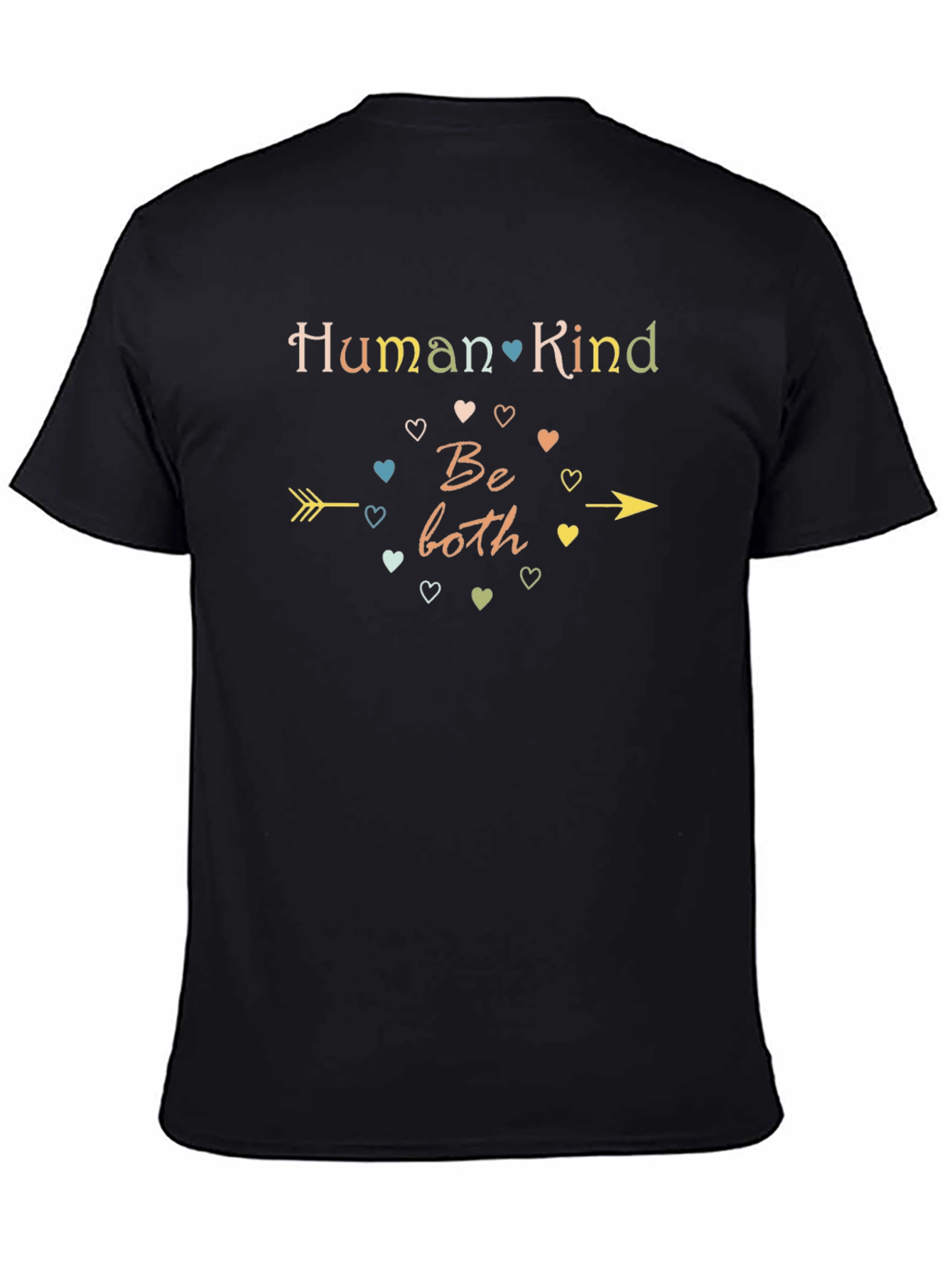 Human Kind Be Both Graphic Tee Kindness T-Shirt